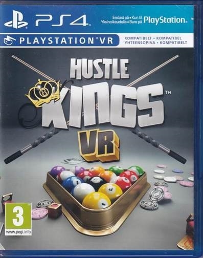 Hustle Kings VR - PS4 (B Grade) (Genbrug)